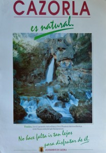 Cazorla, s natural, cartel promoción turística, 70x49 cms (2)