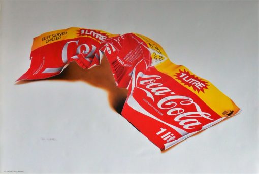 Coca Cola - "Coke label" cartel
