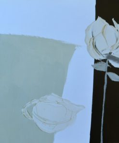 Choisy - "Composition à la rose blanche" cartel decoración