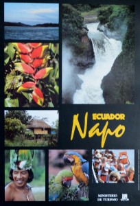 Ecuador, Napo, cartel promoción turística, 63x43 cms (2)