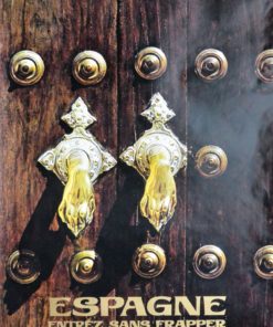 Espagne - "Entrez sans frapper" cartel promoción turística