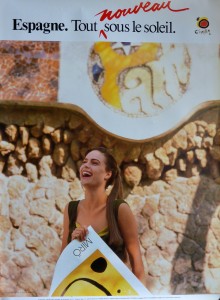 Espagne, tout sous le soleil, cartel promoción turística, 85x62 cms (2)