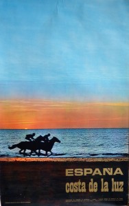 España, Costa de la Luz, cartel promción turística, 100x62 cms (1)
