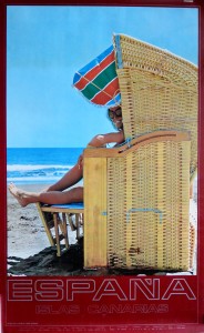 España, Islas Canarias, cartel promoción turística, 100x62 cms (1)