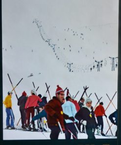 España - "La Baqueira, Valle de Arán" cartel promoción turística