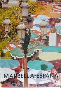 España, Marbella, cartel promoción turística, 69x49 cms (1)