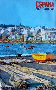 España, Rias Gallegas, cartel promoción turística, 100x62 cms (1)