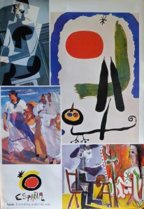 España, arte moderno, cartel promoción España, 96x68 cms (3)