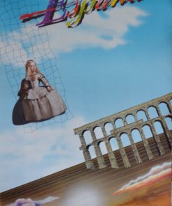 España - "Menina y acueducto" cartel promoción turística