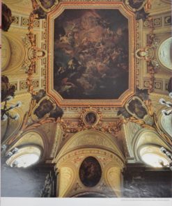 España - "Escalera principal del Palacio Real" cartel promoción turística