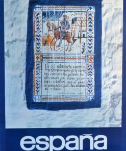 España - "Ruta de Don Quijote" cartel promoción turística