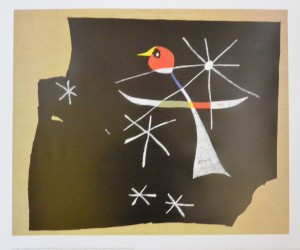 Miró Joan, Le perroquet, cartel editado por el Museu d´ art contemporany espanyol de Palma de Mallorca, 52x62 cms (1)