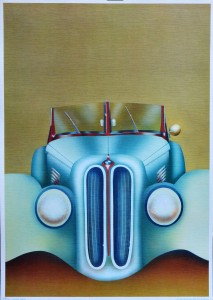 Parker J. Oldtimer I, cartel original editado por Il Grifo Milano, 69x49 cms (1)