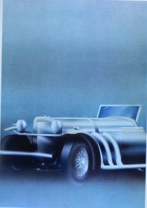 Parker J. Oldtimer II, cartel original editado por Il Grifo Milano, 69x49 cms (5)