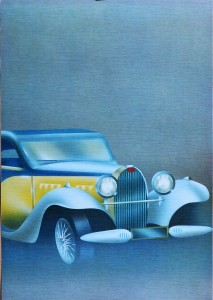 Parker J. Oldtimer III, cartel original editado por Il Grifo Milano, 69x49 cms (3)
