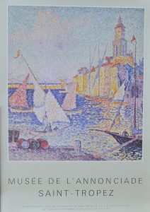 Signac Paul, Port de Saint Tropez, cartel original galeria l´Annonciade, 71x50,50 cms. 26 (5)