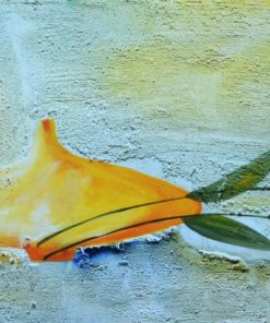 Decoración - "Bodegón con dos tulipanes" cartel