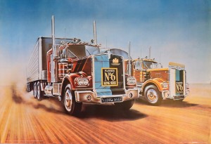 Decoración, Player´s truck, cartel, 68x98 cms (3)