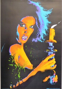 Decoración, Vampir lady, cartel, 97x67 cms.  (3)