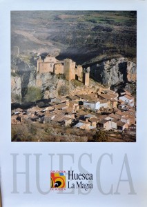Huesca, castillo, cartel promoción turística, 70x50 cm,s (1)