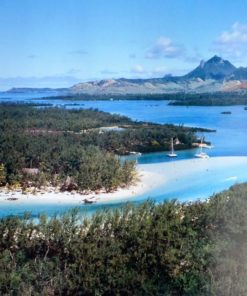 Islas Mauricio - "Paisajes" cartel promoción turística