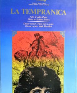 Zarzuela - "La Tempranica" cartel original representación