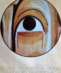 Les Amis des Musées du monde - "Congrès international" cartel original de 1972