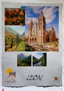 León, cartel promoción turística, 69x47 cms (1)