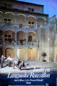 Loisirs en Languedoc Roussillon, cartel promoción turística, 96x64 cms (1)