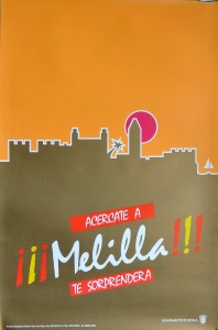 Melilla, cartel promoción turística, 68x45 cms. 6 (1)