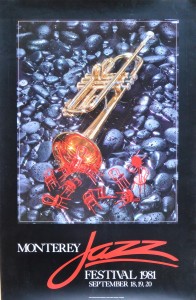 Monterey Jazz Festival 1981, cartel original, 75x50 cms (4)