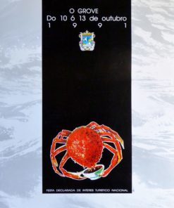 O Grove - "Festa do Marisco" cartel promoción 1993