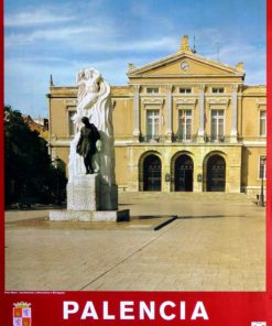 Palencia - "Plaza Mayor" cartel promoción turística