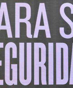 Para su seguridad - "Le succes de la provocación" cartel edición limitada 500 ejemplares editado para ARCO