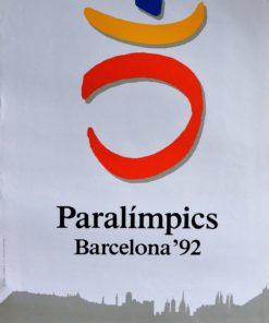 Barcelona ´92 - "Paralimpics" cartel original