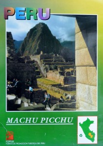 Perú, Machu Picchu, cartel promoción turística, señales uso 12-6 (2)