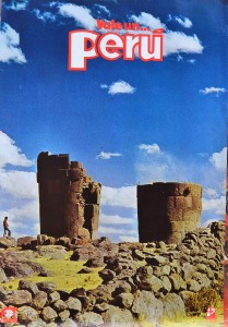 Perú, Vale un Perú..., cartel promoción turística, editado para la feria de turismo FITUR 1982, 100x67 cms (6)