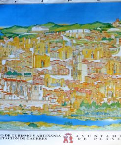 Plasencia - "Monumentos" cartel promoción turística