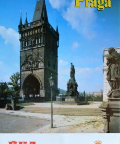 Praga - "Paisaje urbano" cartel promoción turística