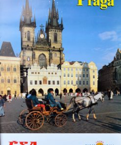 Praga - "Paisaje urbano" cartel promoción turística