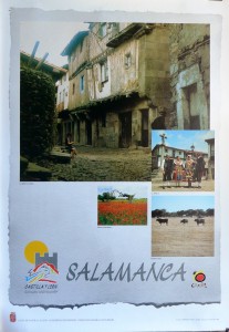 Salamanca, La Alberca, cartel promoción turística, 69x49 cms (1)