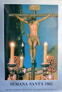 Sevilla, Semana Santa 1985, cartel promoción, 97x64 cms (2)