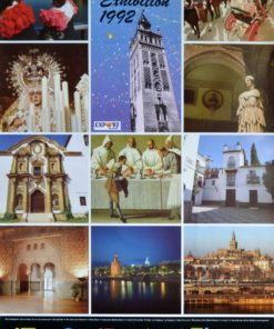 Sevilla - "Universal Exhibition 1982" cartel promoción turística