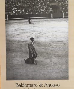 Baldomero & Aguayo - "Fotógrafos taurinos" cartel original exposición en Academia Bellas Artes de San Fernando en 1991