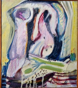 Bonifacio 1974 Retrato, oleo lienzo 35x30 cms (3)
