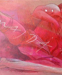 Ceesepe - "Naida # 34" dibujo técnica mixta papel