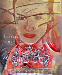 Ceesepe - "No va mas" técnica mixta y collage cartulina