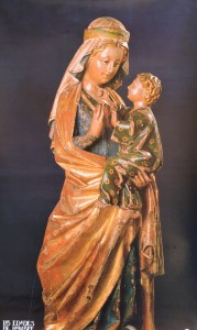 Las edades del Hombre, Virgen de la Manzana, monasterio Santo Domingo de Silos, cartel, 68x42 cms (3)