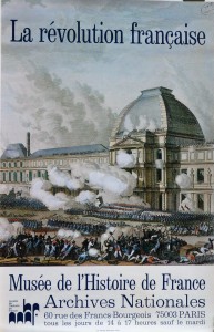 Musée de l´ Histoire de France, La Revolution Française, cartel 58x38 cms.  (1)
