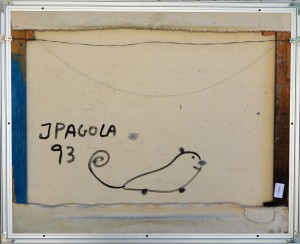 Pagola Javier 1993, personajes, oleo lienzo, 65x81 cms (1)